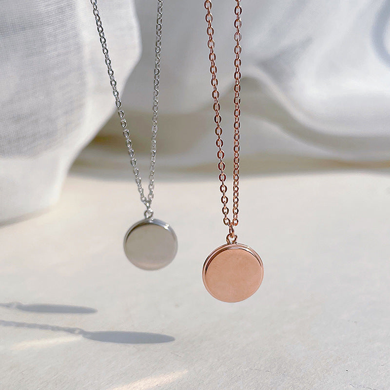I Love You Projection Necklace | S925 Sterling Silver Romantic LOVE Clavicle Chain