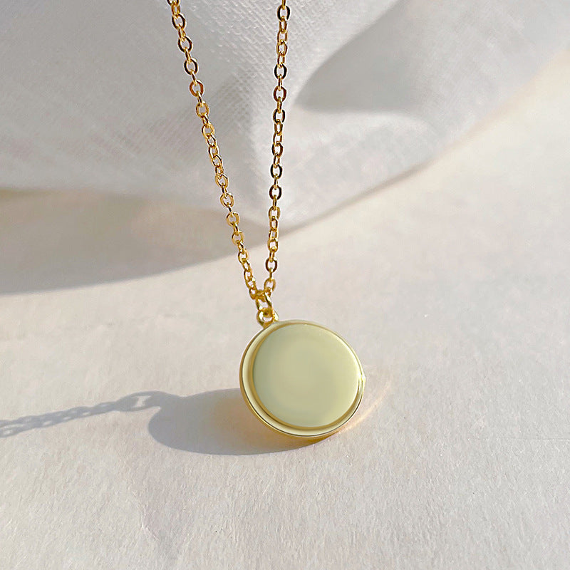 I Love You Projection Necklace | S925 Sterling Silver Romantic LOVE Clavicle Chain