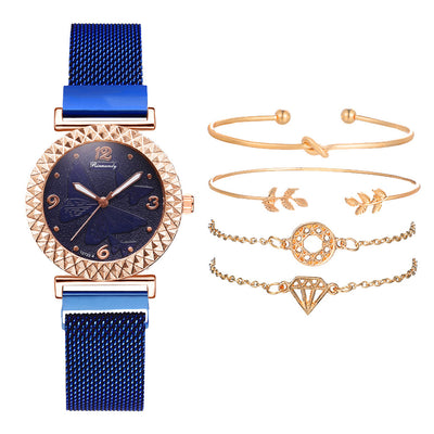 Papillia Set – 3D Butterfly Watch & Bracelet Combo