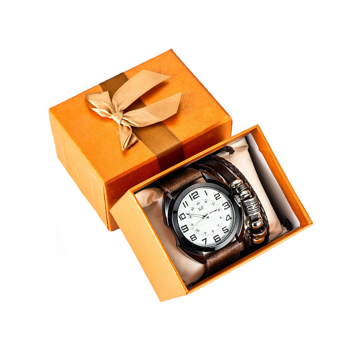 2pcs/set Quartz watch + bracelet
