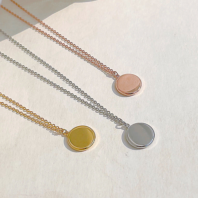 I Love You Projection Necklace | S925 Sterling Silver Romantic LOVE Clavicle Chain