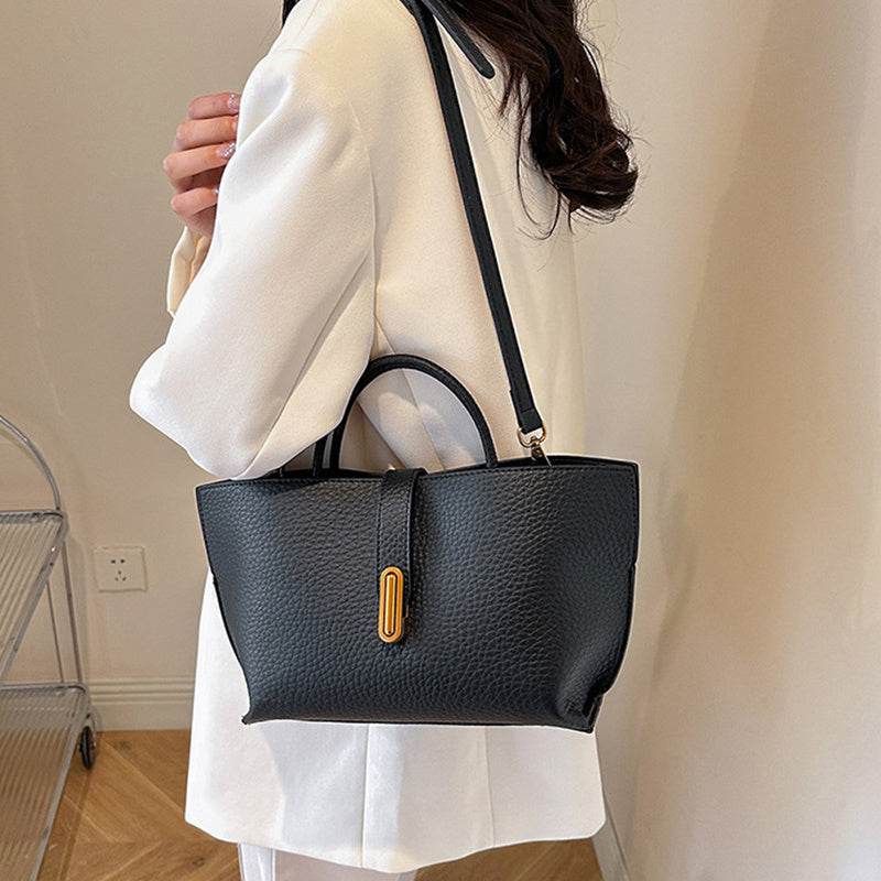 INS Litchi Pattern Shoulder Bag