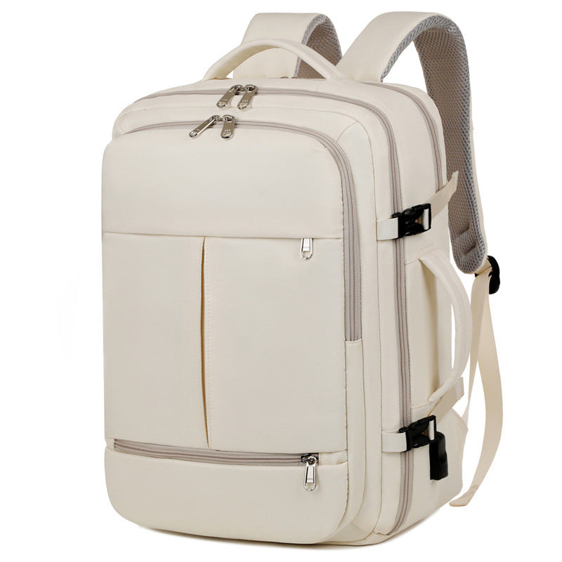 Large Capacity Backpack Multiple Pockets And Zippers