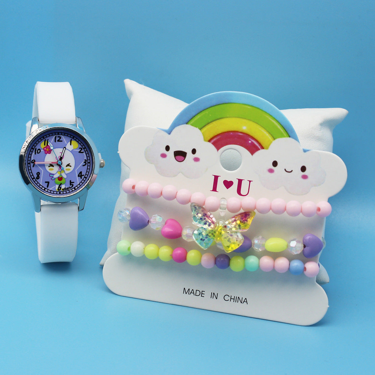 Cartoon Cute Children's Watch Set