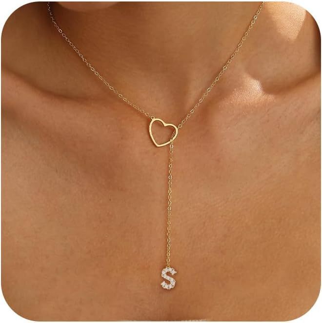 Brass Gold Plating Full Inlaid Zircon 26 English Letters