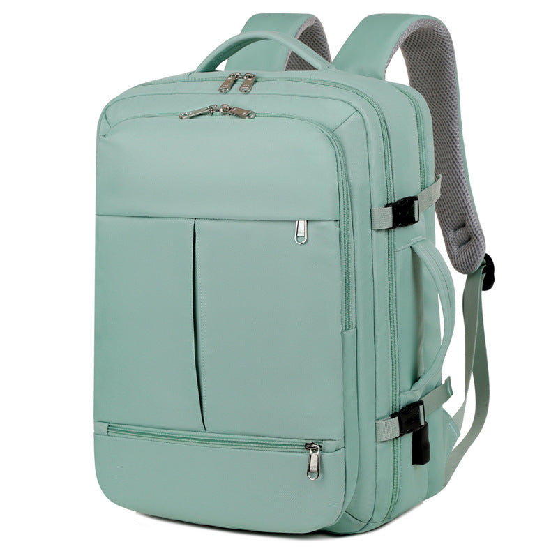 Large Capacity Backpack Multiple Pockets And Zippers