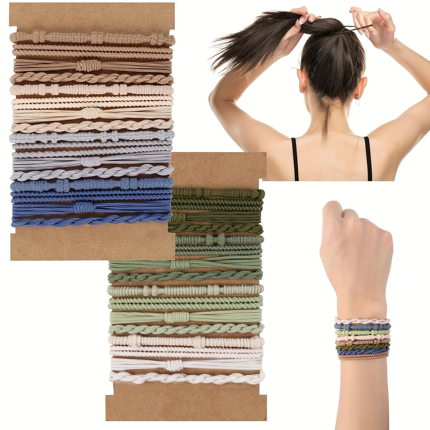 Bamboo Joint Suit High Elasticity Ponytail Hair String