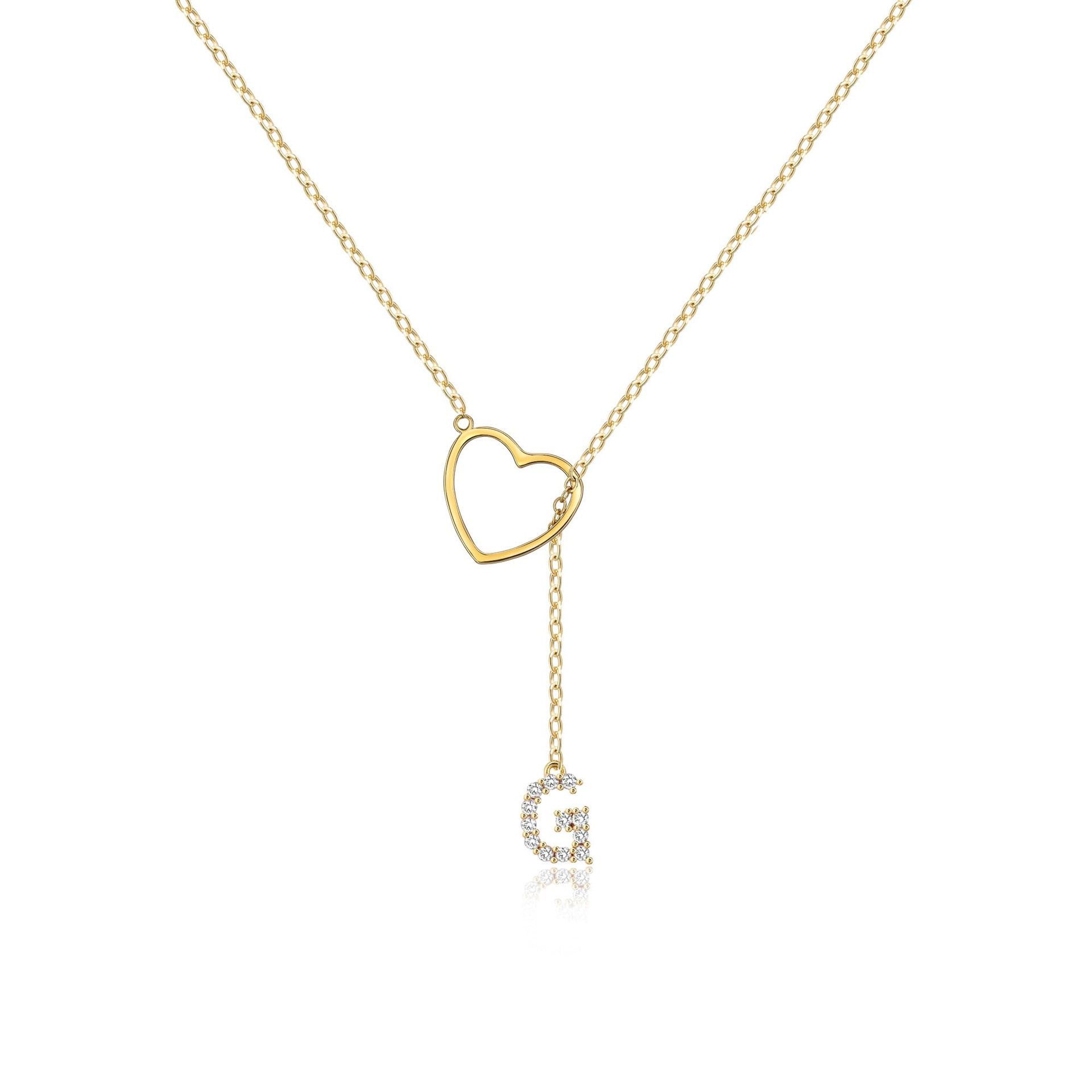 Brass Gold Plating Full Inlaid Zircon 26 English Letters
