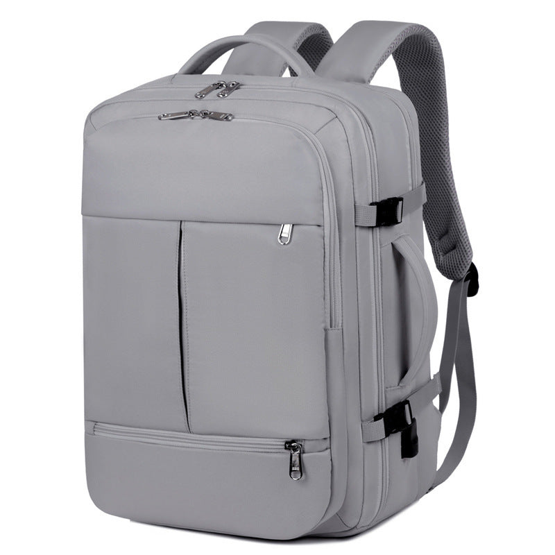 Large Capacity Backpack Multiple Pockets And Zippers