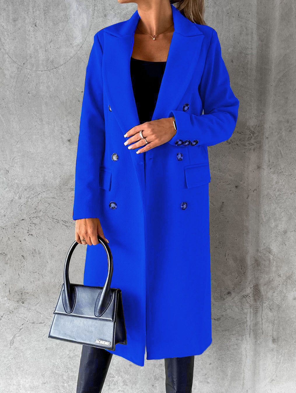 Long Sleeve Lapel Coat Winter Fashion