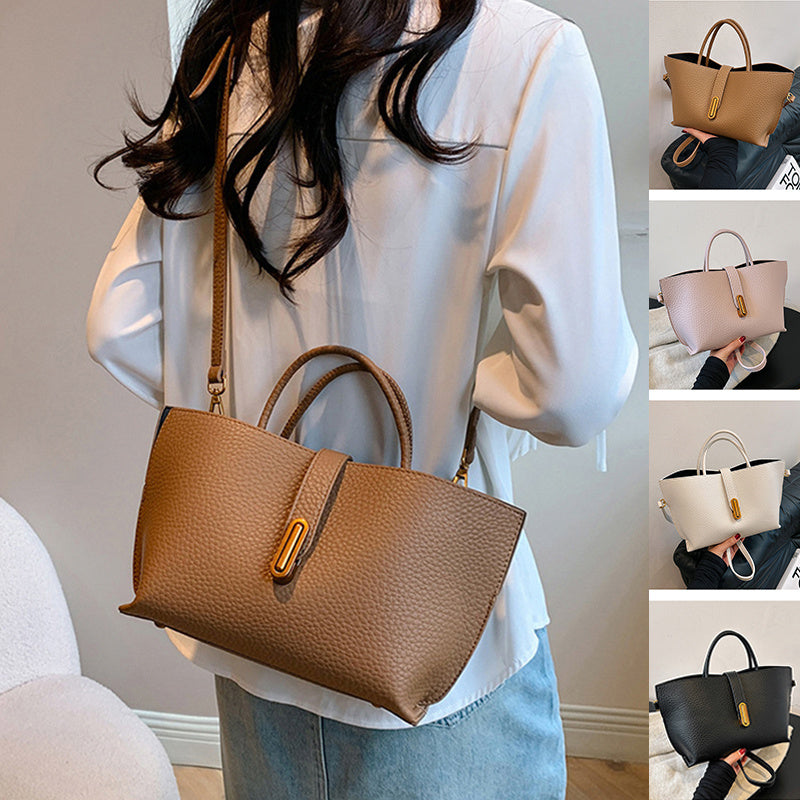 INS Litchi Pattern Shoulder Bag