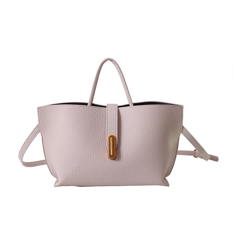 INS Litchi Pattern Shoulder Bag