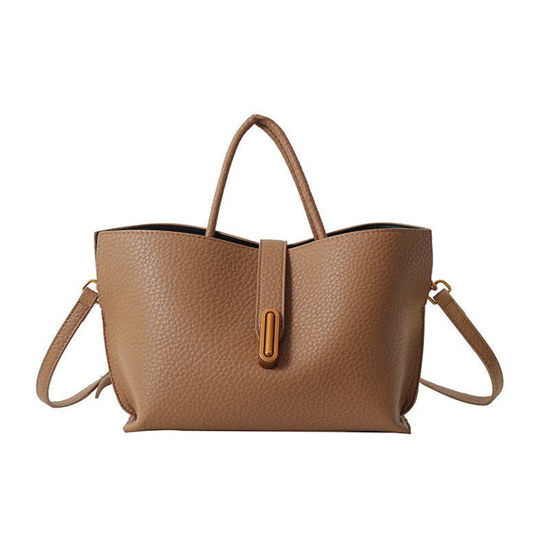INS Litchi Pattern Shoulder Bag