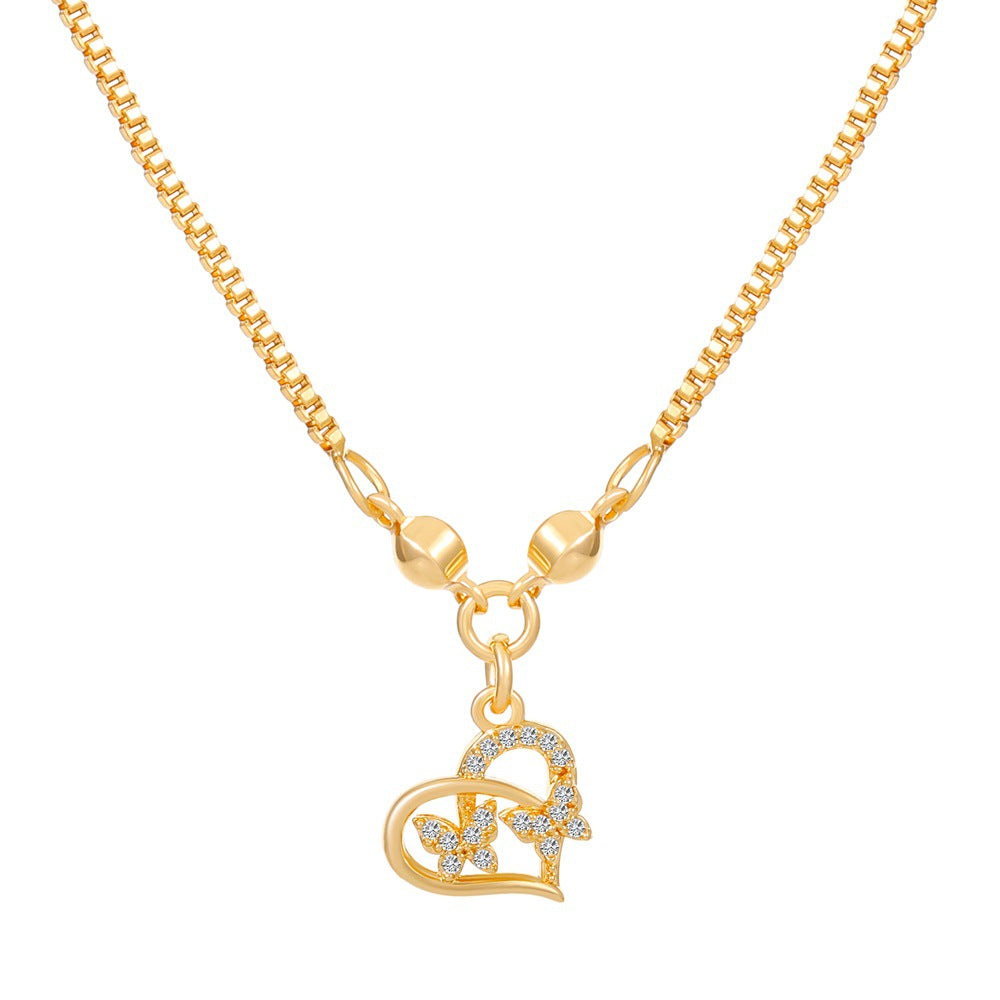 Women's Heart Vintage Fashion Necklace Collection