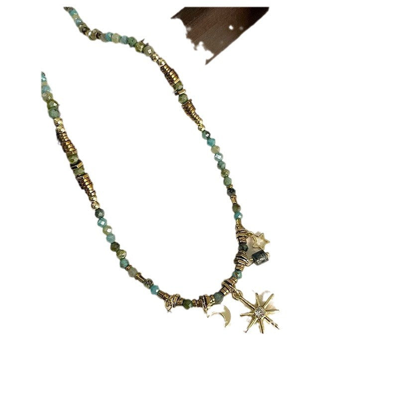 All-matching Clavicle Women's Twin Necklace Sweater Chain
