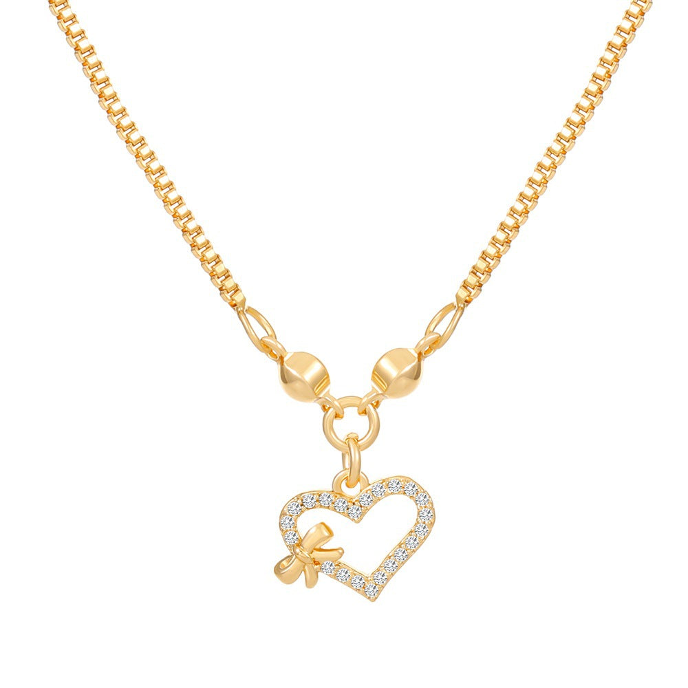 Women's Heart Vintage Fashion Necklace Collection