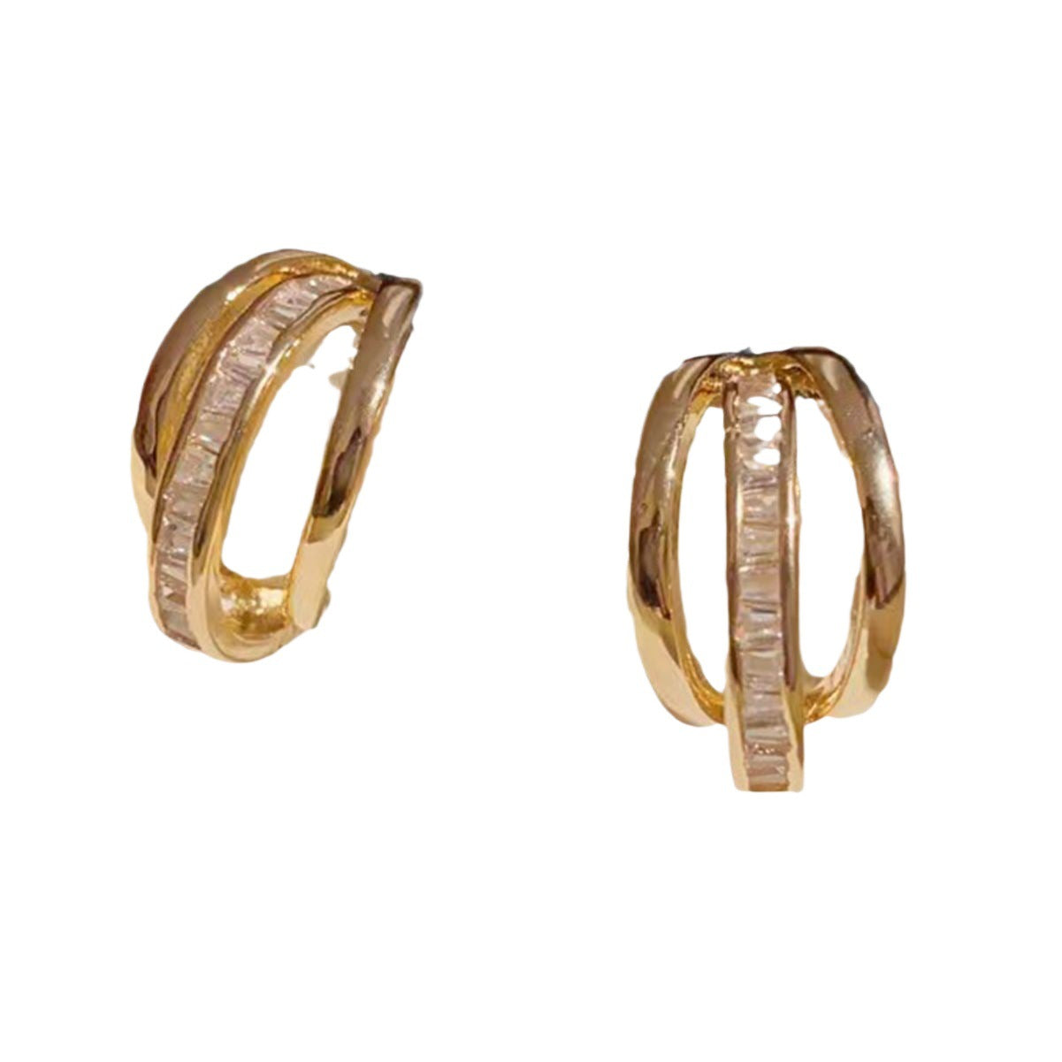 Trendy 925 Silver Zircon Earrings for Women - High-Grade Ear Accessories