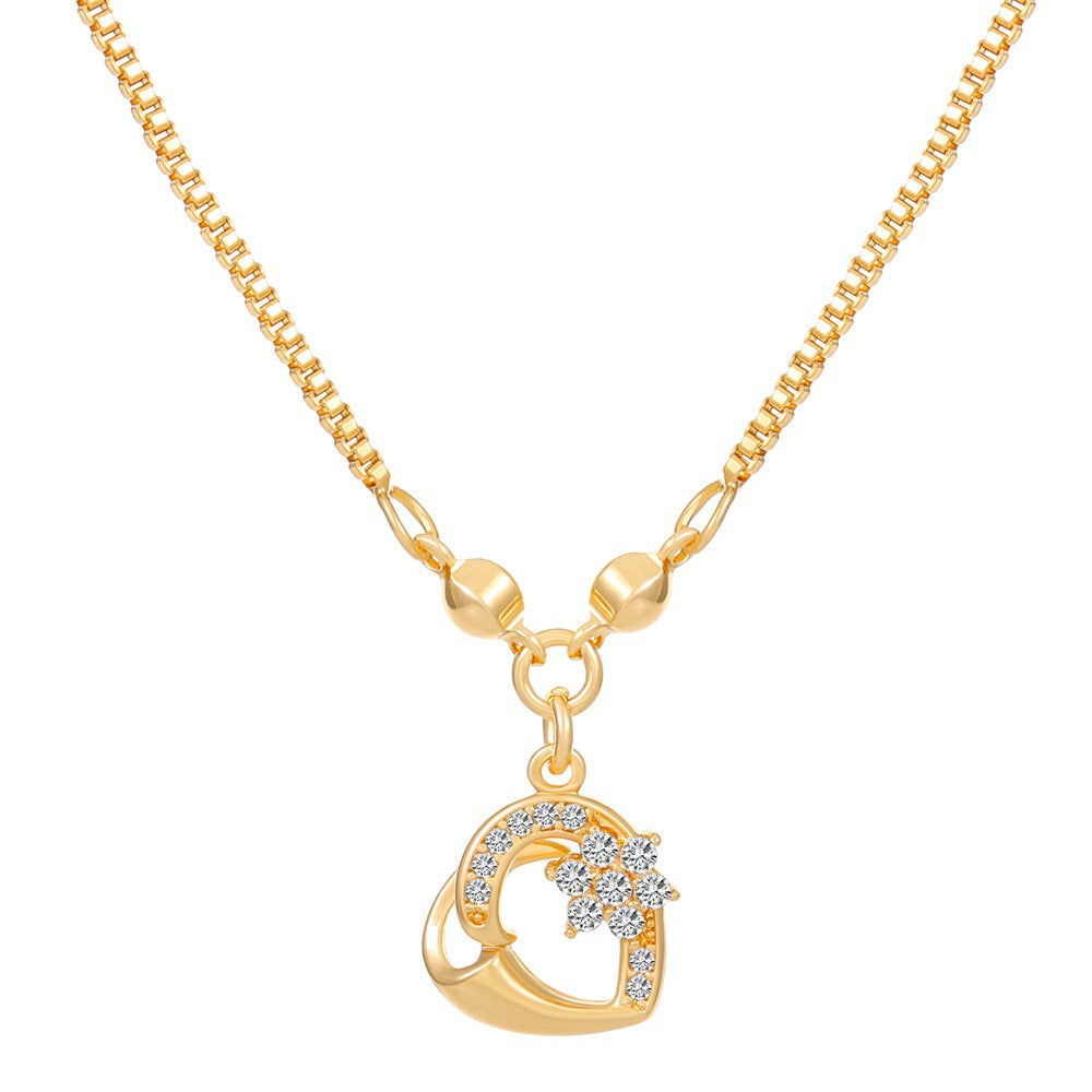 Women's Heart Vintage Fashion Necklace Collection