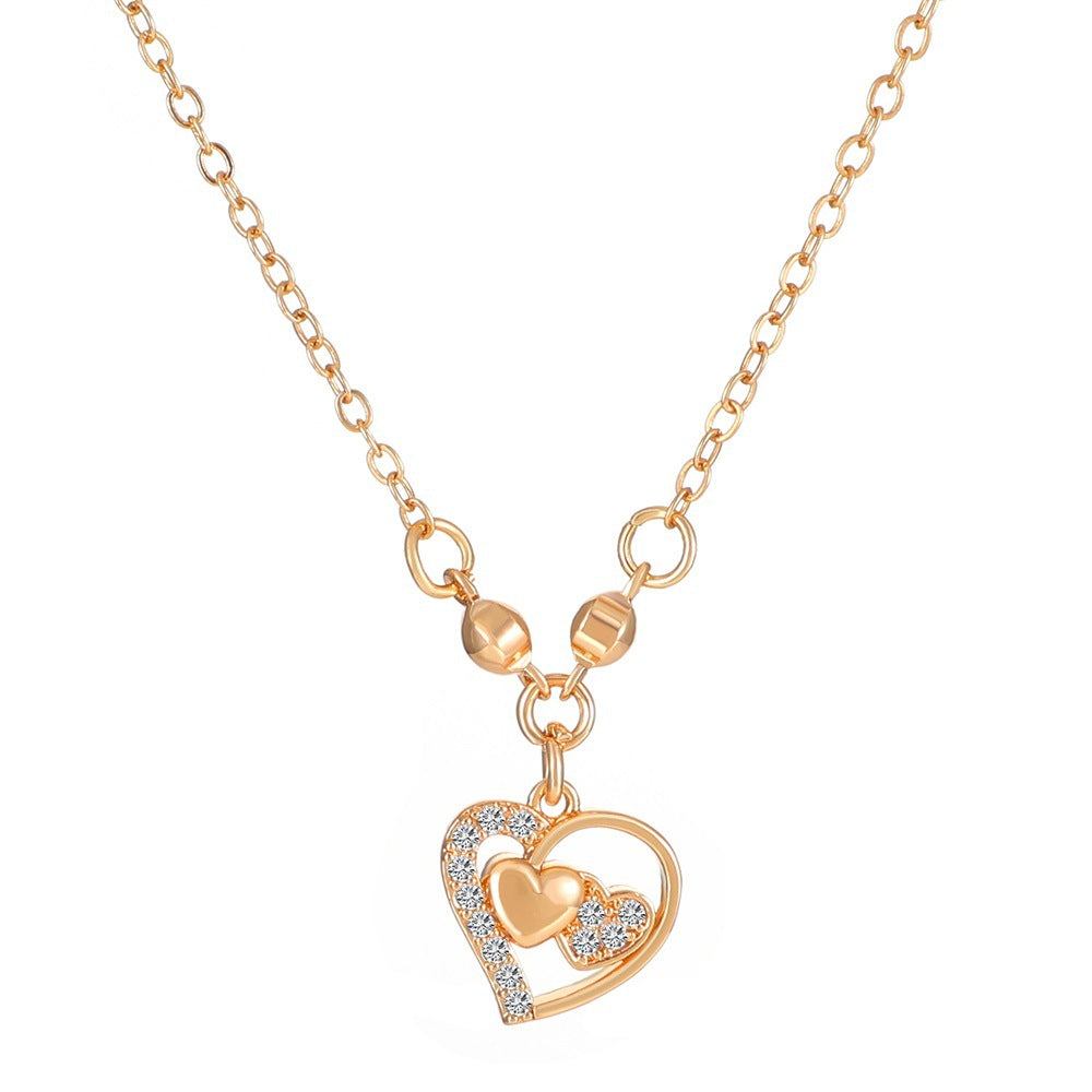 Women's Heart Vintage Fashion Necklace Collection