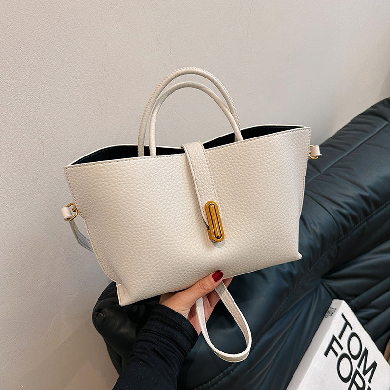 INS Litchi Pattern Shoulder Bag