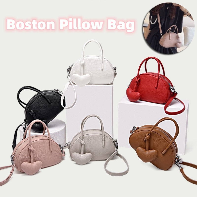 2025 Luxury Heart Crossbody Bag for Women | Designer Solid Shoulder Handbag Purse
