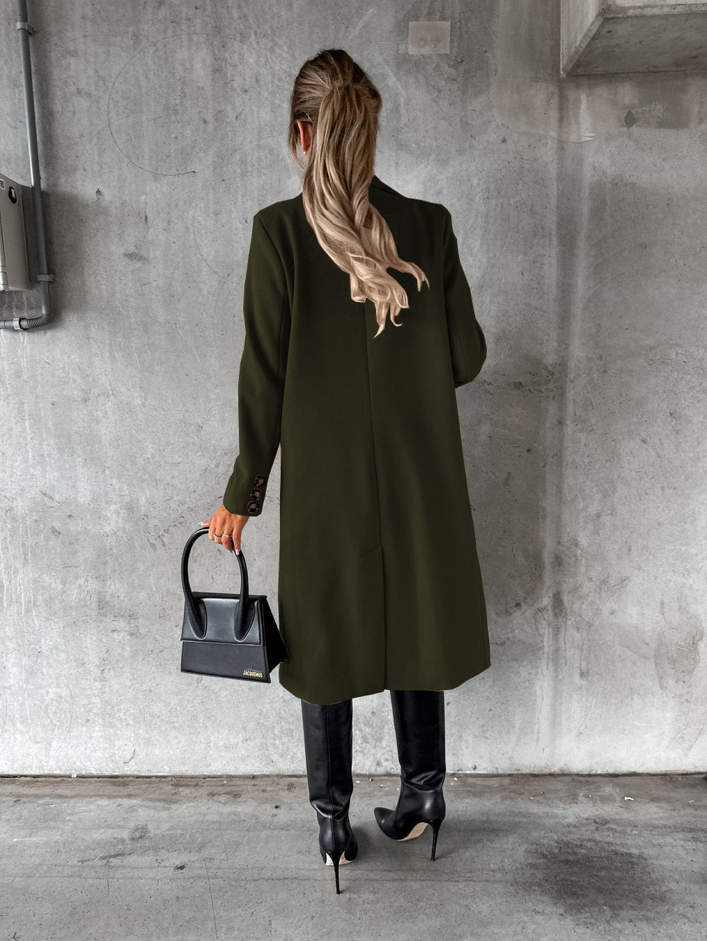 Long Sleeve Lapel Coat Winter Fashion