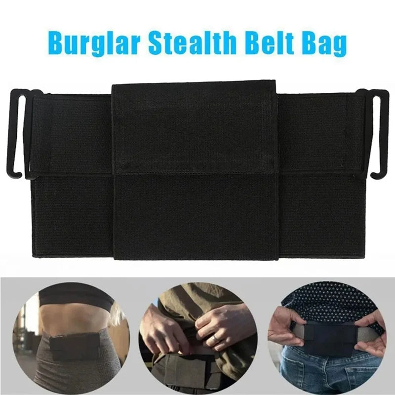 Waterproof Invisible Waist Pouch - Unisex Anti-Theft Running Belt & Mini Fitness Fanny Bag