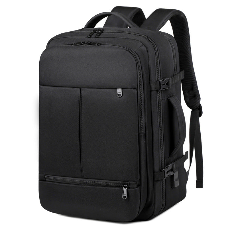 Large Capacity Backpack Multiple Pockets And Zippers