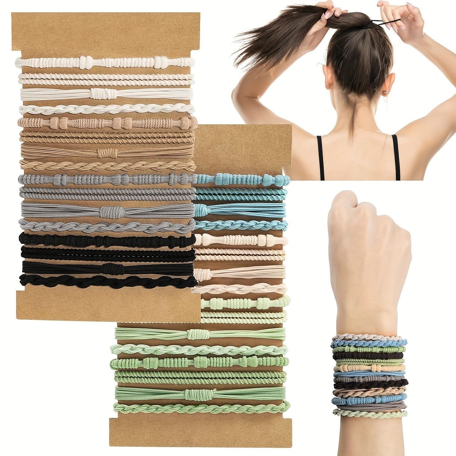 Bamboo Joint Suit High Elasticity Ponytail Hair String